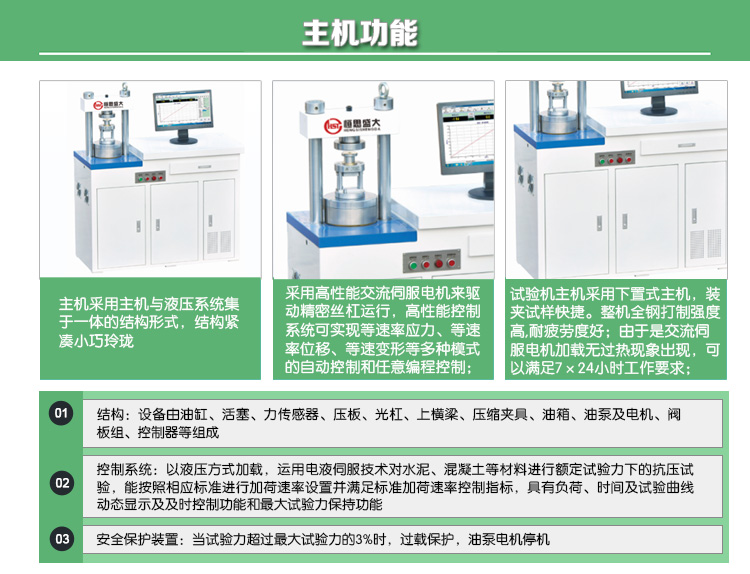 YAW-100B恒應力壓力試驗機