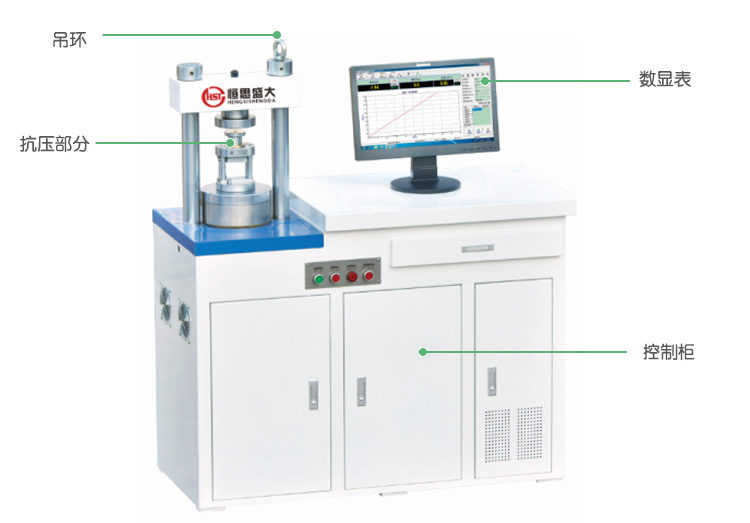 YAW-100B恒應力壓力試驗機